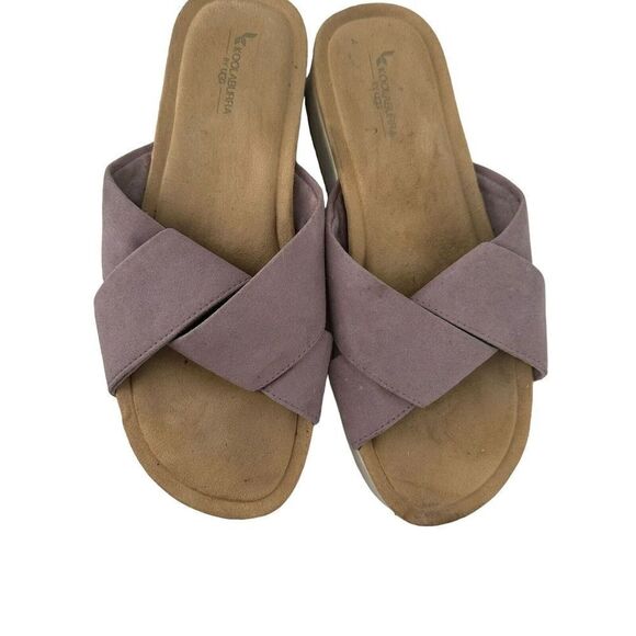 Koolaburra By Ugg Slide Sandals Lavender Purple Womens Size 7 Carenza Open Toe - Picture 2 of 10